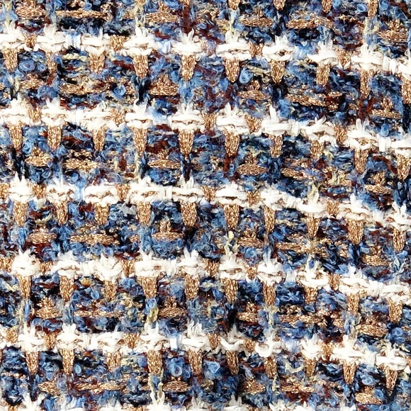 Zara Tweed Knit Hoodie Sweater - Picture 4 of 10